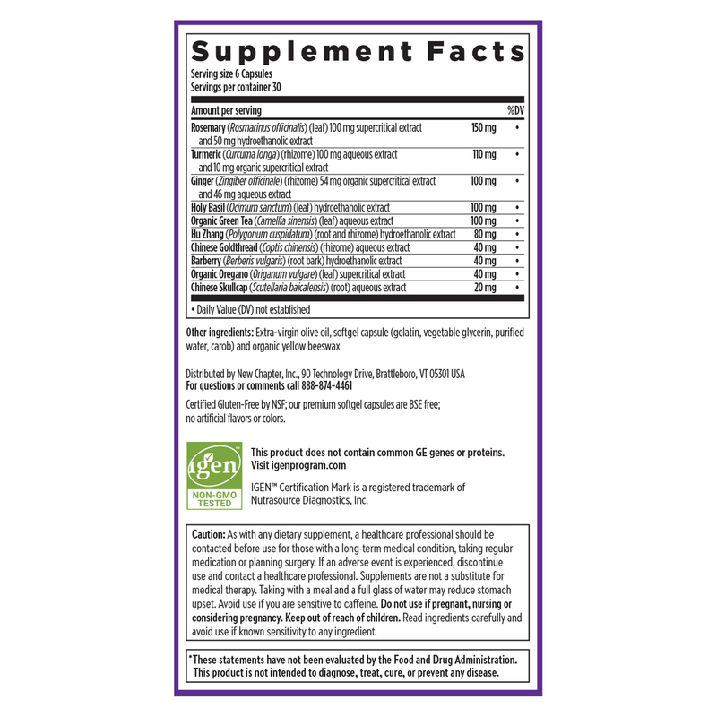 Zyflamend Mini Softgels (180 Softgels)