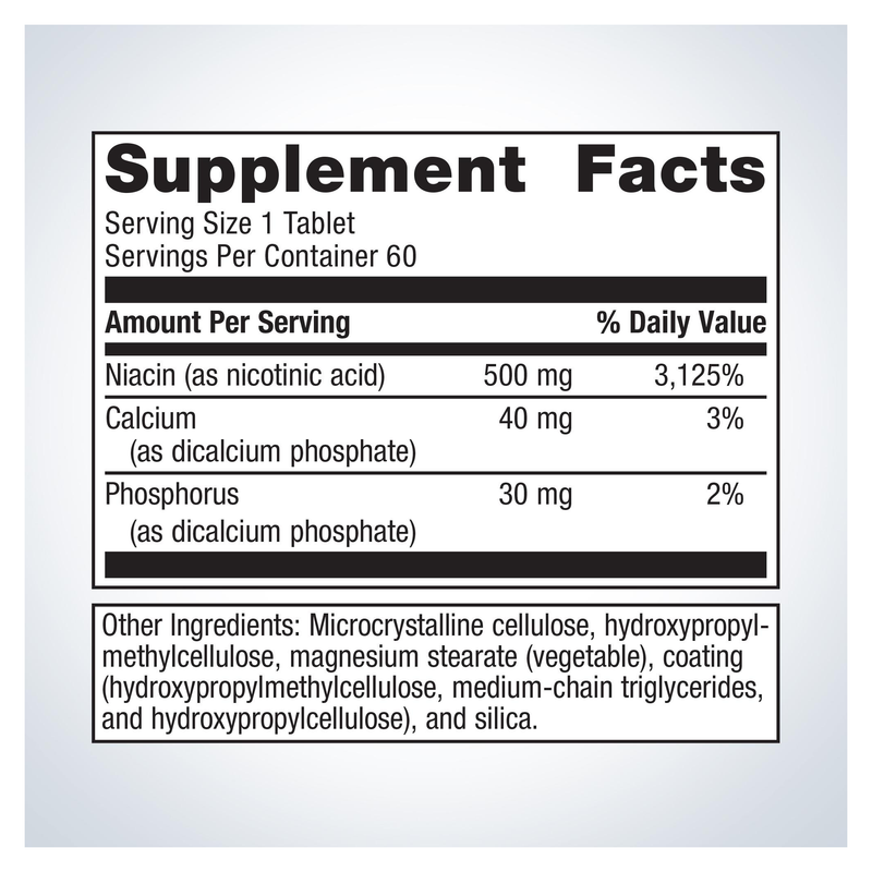 Niatain (60 Tablets) — Supplement Facts