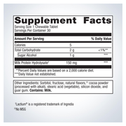 NuSera (Chocolate) (30 Chewables) — Supplement Facts