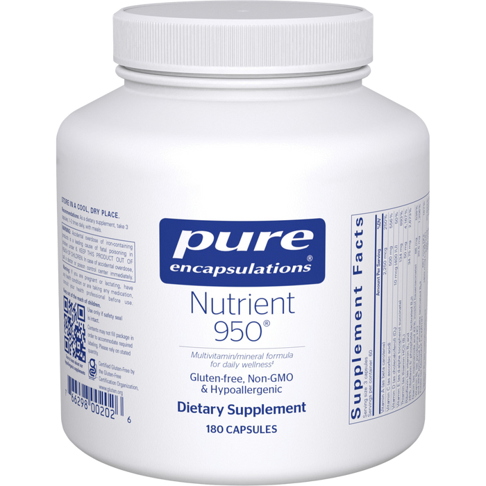Pure Encapsulations - Nutrient 950 - 180 Capsules 