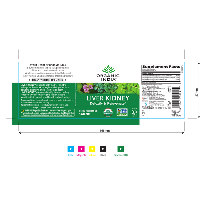 Liver Kidney (90 Capsules)