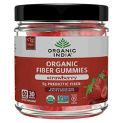 Organic Fiber Gummies, Strawberry (60 Gummies)