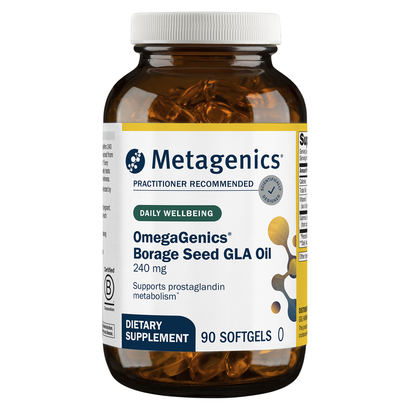 OmegaGenics Borage Seed GLA Oil 240 mg (90 Softgels)