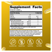 OmegaGenics 3-in-1 Fish Oil EPA-DHA 720 mg (Lemon-Lime)