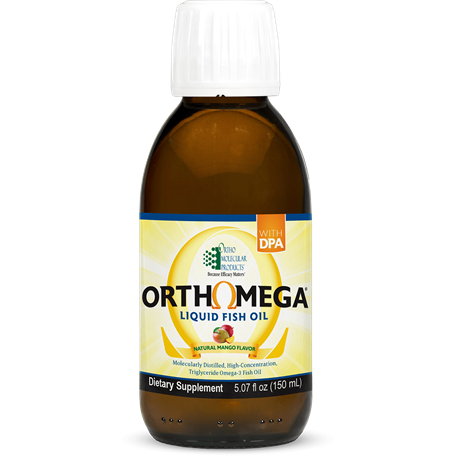 Orthomega Liquid Fish Oil - Mango (150 mL)