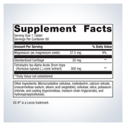 OsteoVantiv (60 Tablets) — Supplement Facts