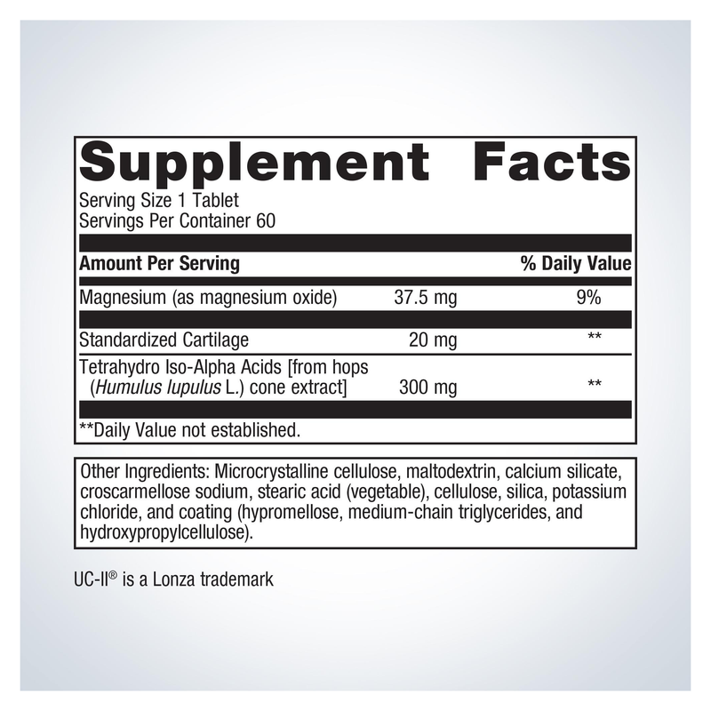 OsteoVantiv (60 Tablets) — Supplement Facts