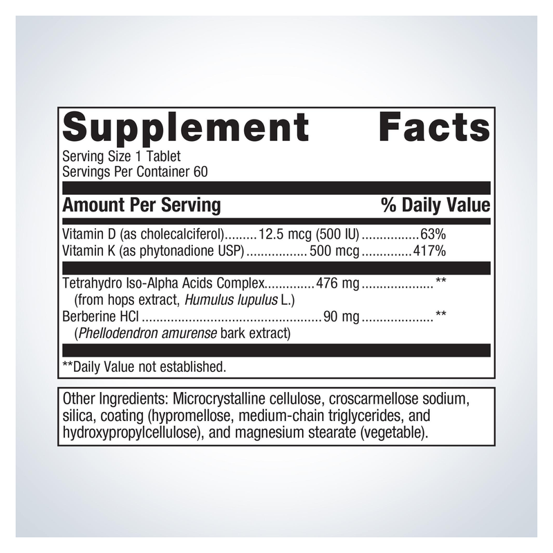 Ostera (60 Tablets) — Supplement Facts
