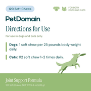 Joint Support Formula - Directions for Use (Soft Chews)
