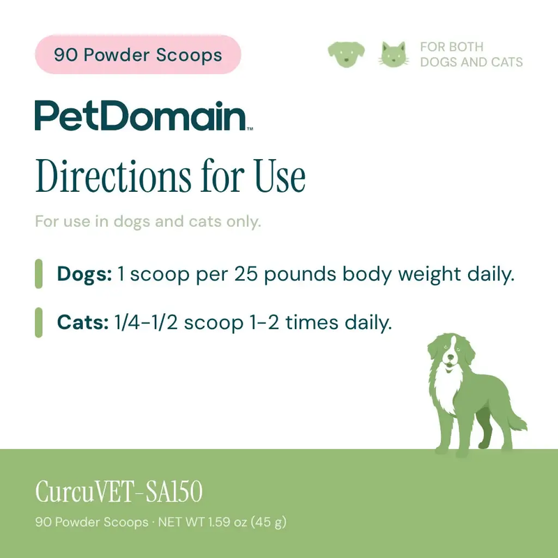 CurcuVET-SA150 - Directions for Use (Powder)