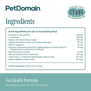 Gut Health Formula (Formerly Gastriplex) - Supplement Facts (Powder)
