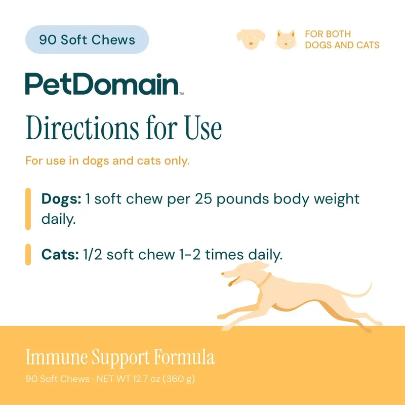 Immune Support Formula (Formerly Immugen) (90 Soft Chews) - Directions for Use