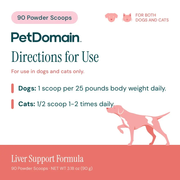 Liver Support Formula (Formerly Hepagen) - Directions for Use (Powder)