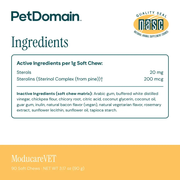 ModucareVET - Supplement Facts