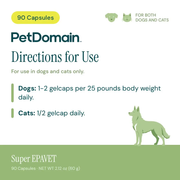 Super EPAVET (90 Capsules) - Directions for Use