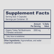 Turkey Tail Mushrooms (120 Capsules)