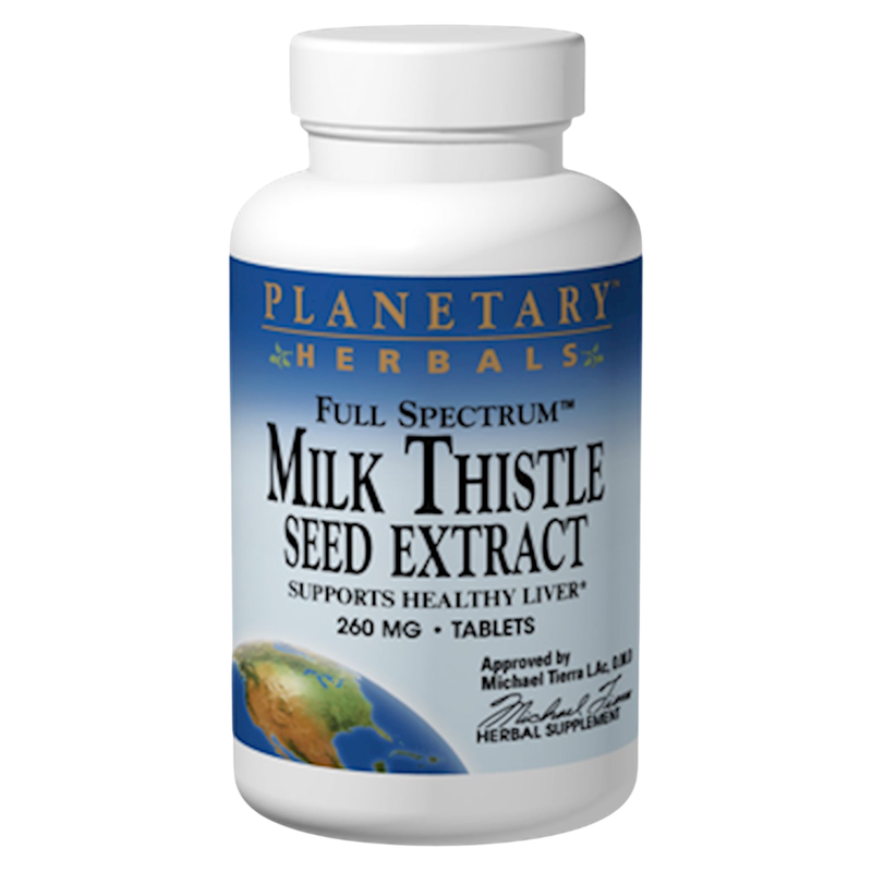 Milk Thistle Seed Extract, Full Spectrum (60 Tablets)