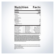 Power Nutrition Shake — Supplement Facts