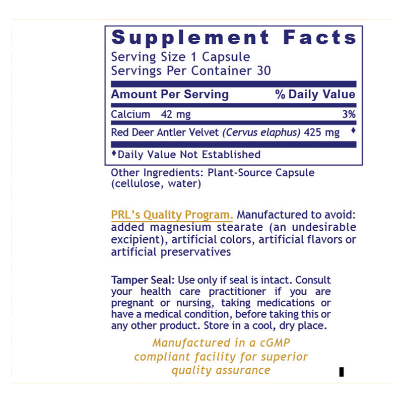Deer Antler Velvet-FX (30 Capsules)