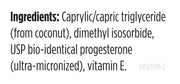 Progest-Avail (1 Ounce) Ingredients