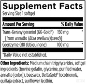 Q-Evail 100 Synergy (60 Softgels) Supplement Facts