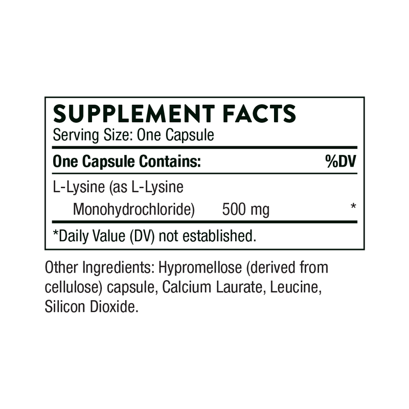 Lysine (60 Capsules)