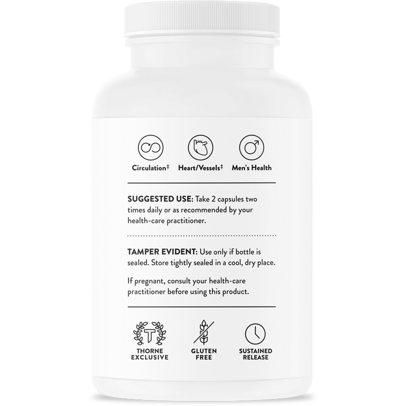 L-Arginine - Sustained Release (120 Capsules)