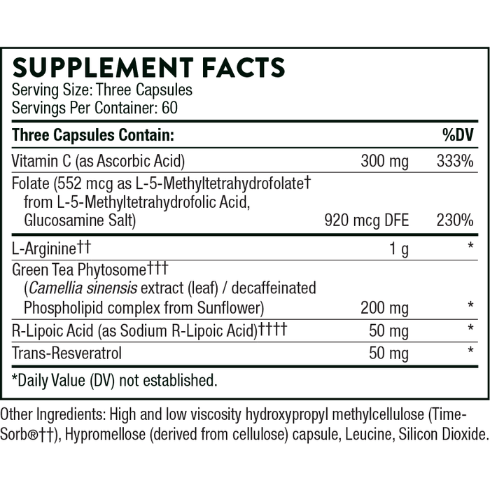 L-Arginine Plus (180 Capsules)-Vitamins & Supplements-Thorne-Pine Street Clinic