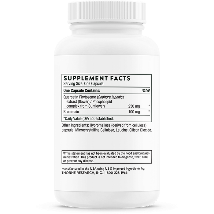 Quercetin Complex (60 Capsules)-Vitamins & Supplements-Thorne-Pine Street Clinic
