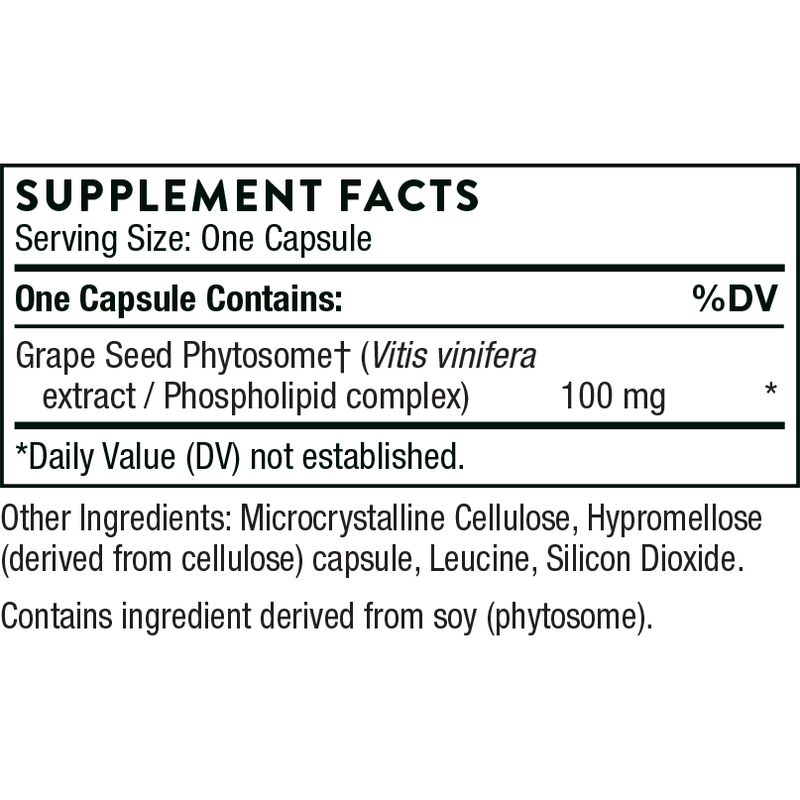 Grape Seed Extract (60 Capsules)