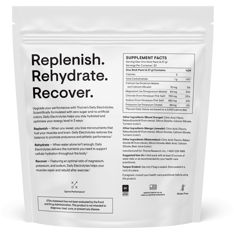 Daily Electrolytes (30 Packets)