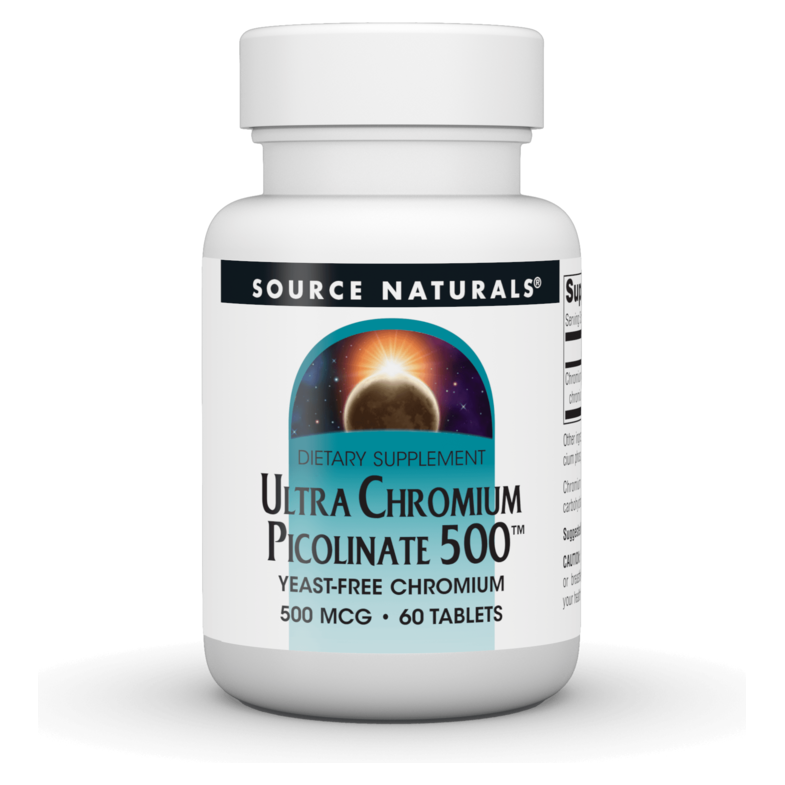 Ultra Chromium Picolinate (500 mcg) (60 Tablets)