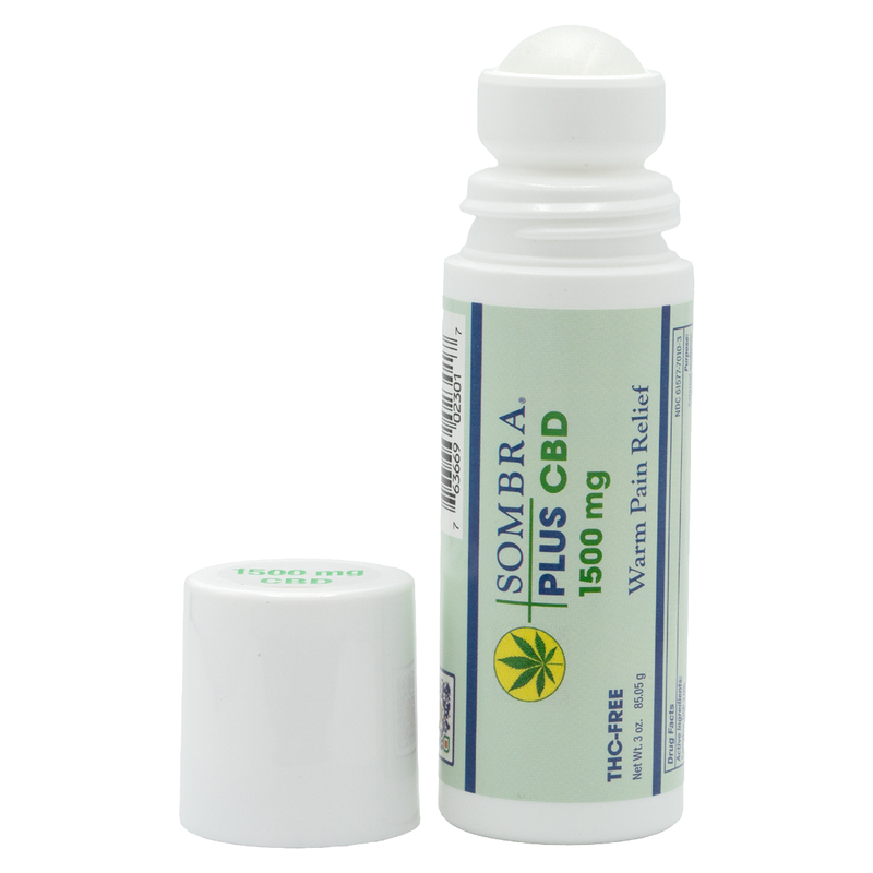 PLUS CBD Warm Therapy Gel Roll-On (4 oz)