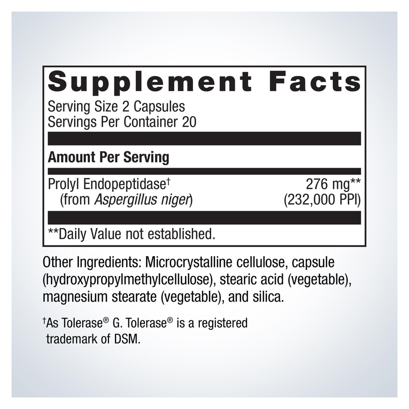 SpectraZyme Gluten Digest — Supplement Facts