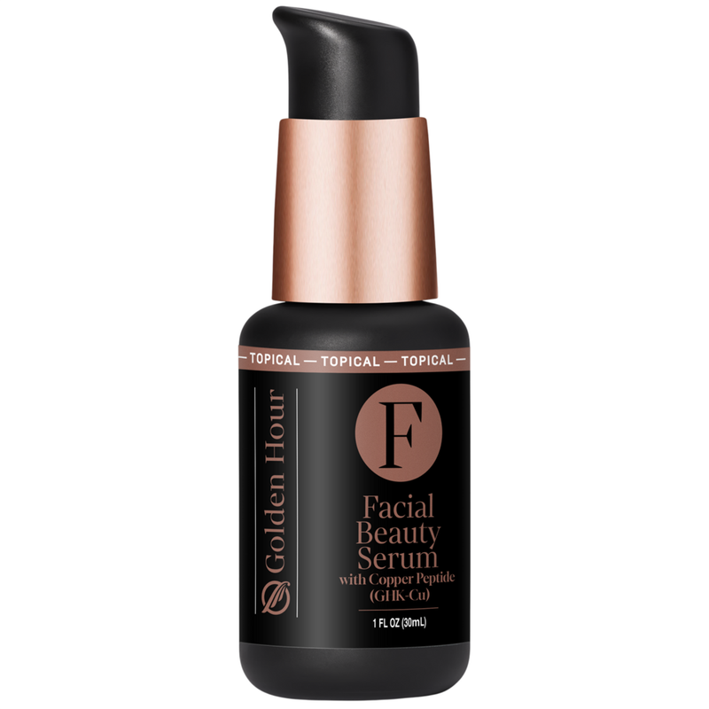 Facial Beauty Serum with Copper Peptide (GHK-Cu) (30 ml)