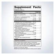 Testralin (60 Tablets) — Supplement Facts