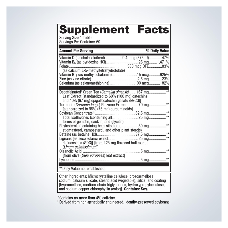 Testralin (60 Tablets) — Supplement Facts