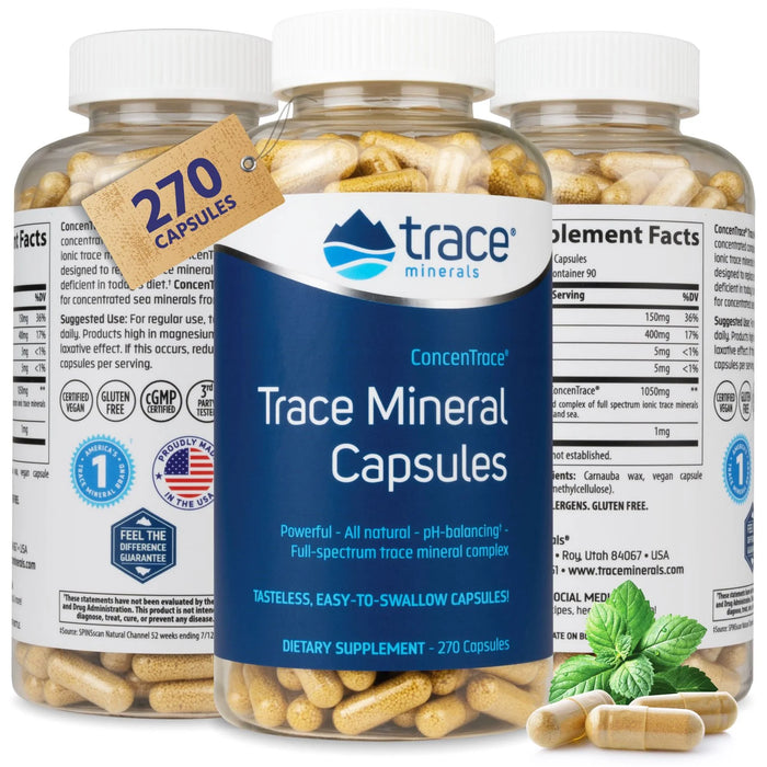ConcenTrace Trace Mineral-Vitamins & Supplements-Trace Minerals-90 Capsules-Pine Street Clinic