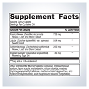 Tran-Q Sleep (60 Tablets) — Supplement Facts