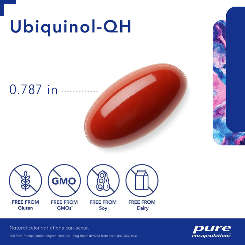 Ubiquinol-QH (50 mg) (60 Softgels)
