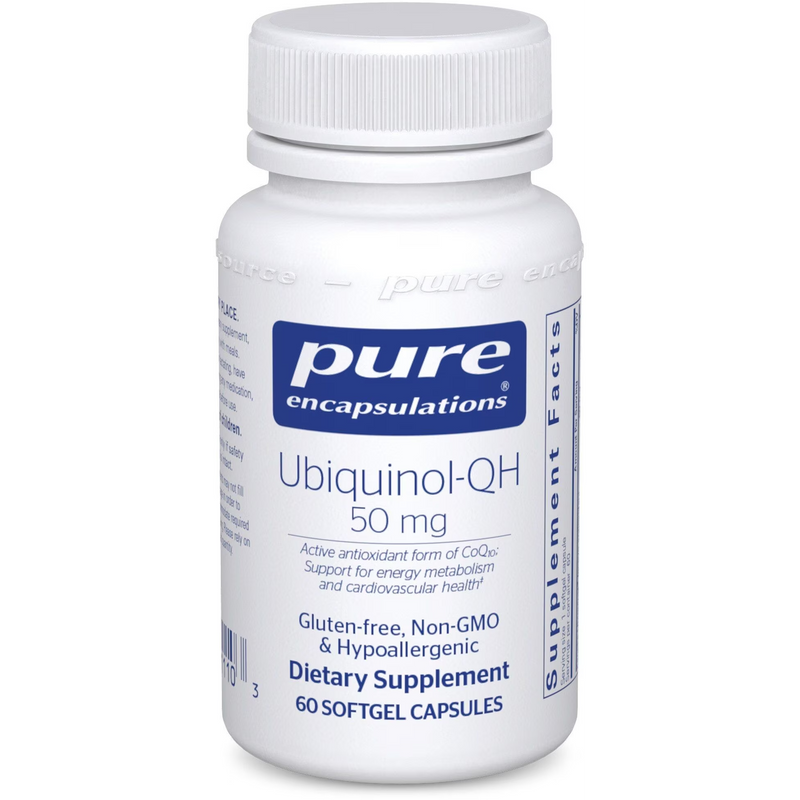 Ubiquinol-QH (50 mg) (60 Softgels)