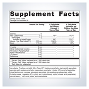 Ultra Potent-C Vitamin C Chewable (Orange) (90 Tablets) — Supplement Facts