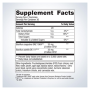 UltraFlora 3-in-1 Daily Probiotic (Berry) (60 Gummies) — Supplement Facts