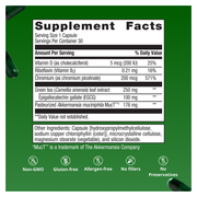 UltraFlora Healthy Weight with Akkermansia (30 Capsules) — Supplement Facts