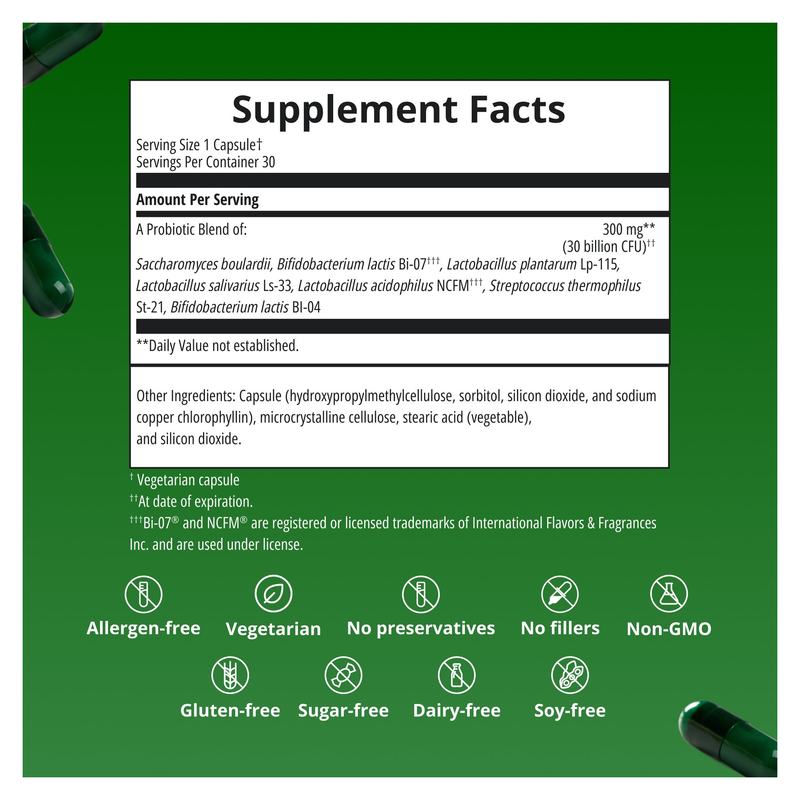 UltraFlora Spectrum Probiotic — Supplement Facts