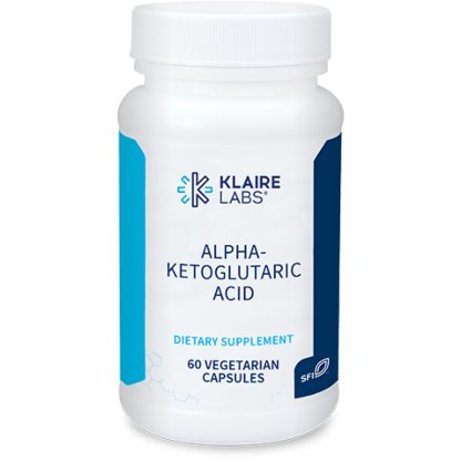 Alpha-Ketoglutaric Acid (60 Capsules)-Vitamins & Supplements-Klaire Labs - SFI Health-Pine Street Clinic