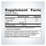 Vasotensin (120 Tablets) — Supplement Facts