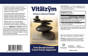 Vitalzym Enzymes Extra Strength (180 Gelcaps)
