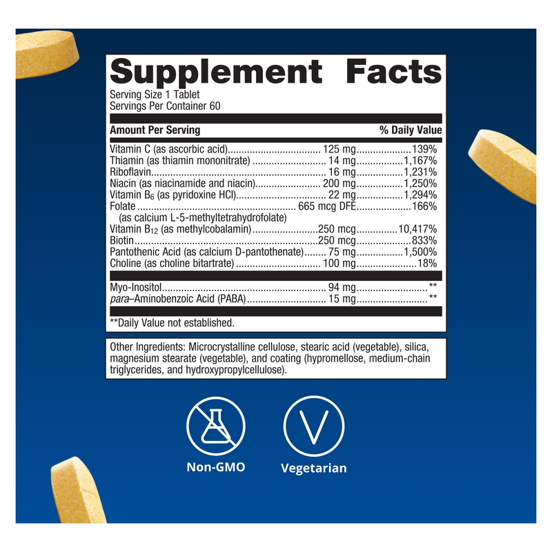 Vitamin B-Complex — Supplement Facts