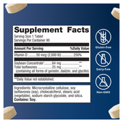 Vitamin D3 2000 Complex (90 Tablets) — Supplement Facts